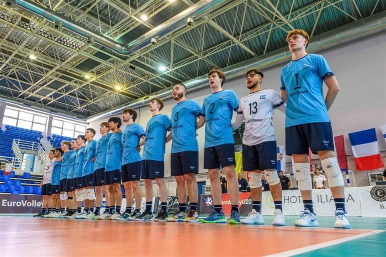 Scottish Men’s U20 Volleyball Team Shows Promise in European