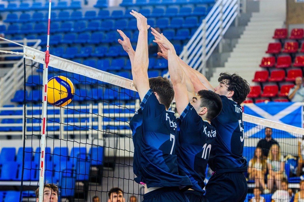 Scottish Men’s U20 Volleyball Team Shows Promise in European