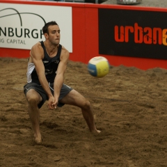 Urban Beach Volleyball Tour, 22nd July 2007, Princes Street Gardens, Edinburgh