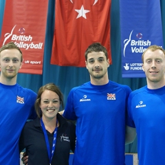 Scottish contingent within the GB men's volleyball squad