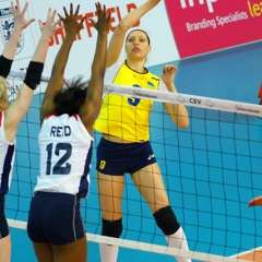 CEV Women's 2011 European Volleyball Championships, Round 2, Pool C, 2nd Leg, Great Britain 0 v 3 Ukraine (10-25, 18-25, 15-25), Ponds Forge, Sheffield, Sunday 29th May 2010.
