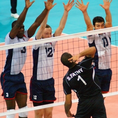 Egypt 1 v 3 Great Britain, 2011 London Volleyball International Invitational, Earl's Court, London, 20th-24th July 2011