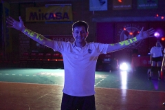 Glow in the Dark Volleyball, SVA Finals Weekend, University of Edinburgh Centre for Sport and Exercise, Fri 20th Apr 2018.