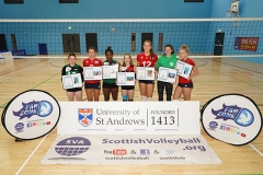 Super Sevens, 2018 Flying Scots International Invitational, University of St Andrews Sports Centre, Sun 2nd Sep 2018. 
© Michael McConville. View more photos at: 
https://www.volleyballphotos.co.uk/2018/SCO/NT/U20M/2018-09-02-flying-scots